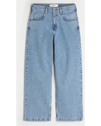 Hollister - Medium Wash Super Baggy Jeans - Lyst