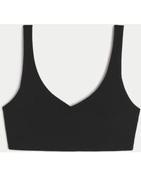 Hollister - Gilly Hicks Active Recharge Plunge Sports Bra - Lyst