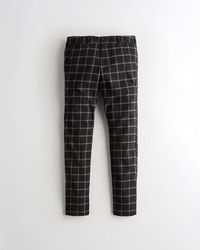 hollister black chinos