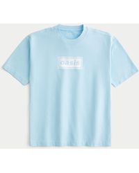Hollister - Boxy Heavyweight Oasis Graphic Tee - Lyst