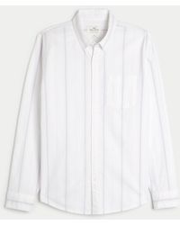 Hollister - Long-sleeve Oxford Shirt - Lyst