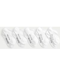 Hollister - Logo Ankle Socks 5-pack - Lyst
