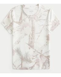 Hollister - Camo Crew Baby Tee - Lyst