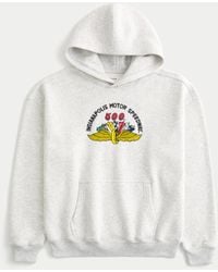 Hollister - Boxy Shelby Cobra Graphic Hoodie - Lyst
