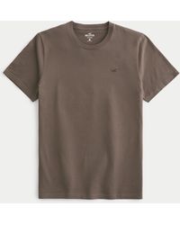 Hollister - Icon Crew T-shirt - Lyst
