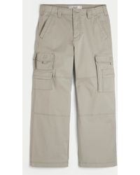 Hollister - Super Baggy Cargo Pants - Lyst