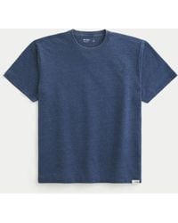 Hollister - Relaxed Washed Crew T-shirt - Lyst