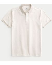 Hollister - Geo Pattern Icon Polo - Lyst
