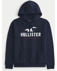 Hollister - Hoodie mit Logografik - Lyst