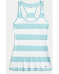 Hollister - Icon Racerback Tank - Lyst