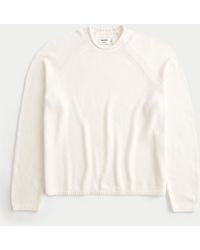 Hollister - Boxy Roll-neck Crew Sweater - Lyst