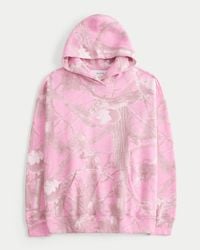 Hollister - Hollister Feel Good Oversized Camo Hoodie - Lyst