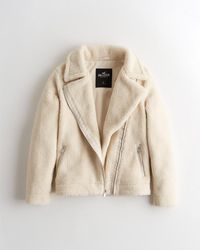 hollister teddy bear jacket