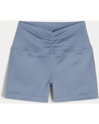 Hollister - Gilly Hicks Active Recharge High-rise Ruched Shortie 3" - Lyst