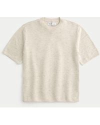 Hollister - Boxy Crew Sweater T-shirt - Lyst