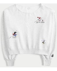 Hollister - Mini Snoopy Graphic Sweatshirt - Lyst