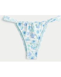 Hollister - Side Strap Cheekiest Bikini Bottom - Lyst