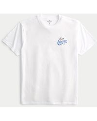 Hollister - Relaxed Lakeside Diner Chicago Graphic Tee - Lyst