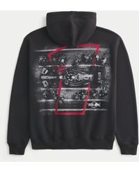 Hollister - Lässiger Hoodie mit Oracle Red Bull Racing-Grafik - Lyst