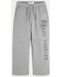 Hollister - Hollister Feel Good Los Angeles Graphic Super Baggy Sweatpants - Lyst