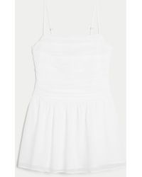 Hollister - Skort-Kleid aus Chiffon - Lyst