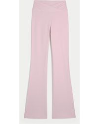 Hollister - Gilly Hicks Active Recharge Wrap Waist Boot Leggings - Lyst