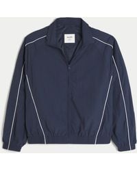 Hollister - Zip-up Windbreaker Jacket - Lyst
