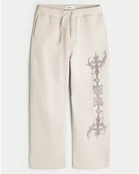 Hollister - Hollister Feel Good Graphic Super Baggy Sweatpants - Lyst
