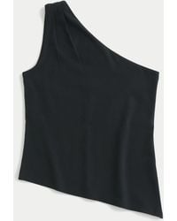 Hollister - Asymmetrical One-shoulder Top - Lyst