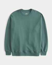 Hollister - Oversized Sweatshirt mit Rundhalsausschnitt - Lyst