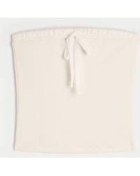 Hollister - Gilly Hicks Cozy Waffle Tube Top - Lyst