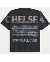 Hollister - Chelsea Fc Graphic Tee - Lyst