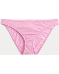Hollister - Rib Bikini Bottom - Lyst