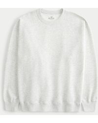 Hollister - Oversized Wohlfühl-Sweatshirt mit Rundhalsausschnitt - Lyst