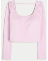 Hollister - Gilly Hicks Active Recharge Long-sleeve Top - Lyst