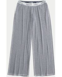 Hollister - Cozy Rib Elastic Waist Wide-leg Pants - Lyst