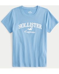 Hollister - Easy Logo Graphic Tee - Lyst