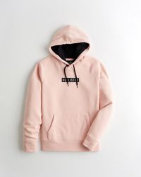 baby pink hollister hoodie