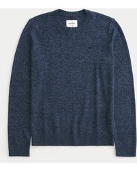 Hollister - Jersey Crew Sweater - Lyst