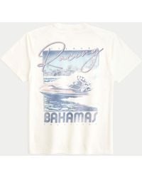 Hollister - Relaxed Bahamas Racing Graphic Tee - Lyst
