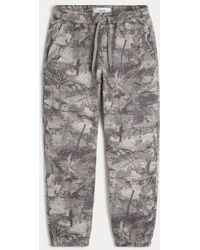 Hollister - Baggy Jogger mit Raffung - Lyst
