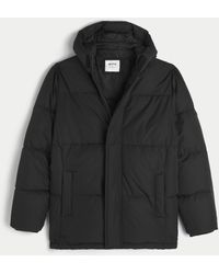 Hollister - Parka Puffer Jacket - Lyst