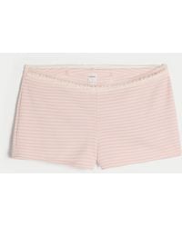 Hollister - Gilly Hicks Waffle Lace Shortie Shorts - Lyst