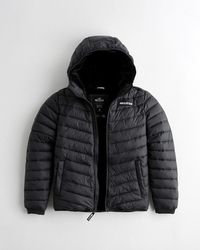 hollister bubble jacket
