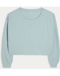 Hollister - Gilly Hicks Waffle Off-the-shoulder Top - Lyst