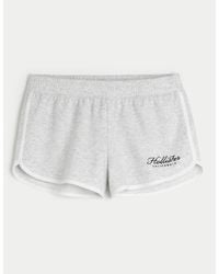 Hollister - Knit Logo Shorts - Lyst