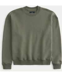 Hollister - Kastiges Sweatshirt mit Rundhalsausschnitt - Lyst