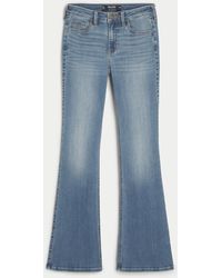 Hollister - Mid-rise Medium Wash Boot Jeans - Lyst