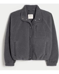 Hollister - Sherpa Jacket - Lyst