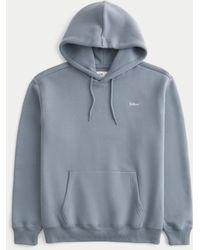 Hollister - Relaxed Logo Hoodie - Lyst